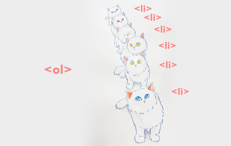順序のあるリスト「olタグ」