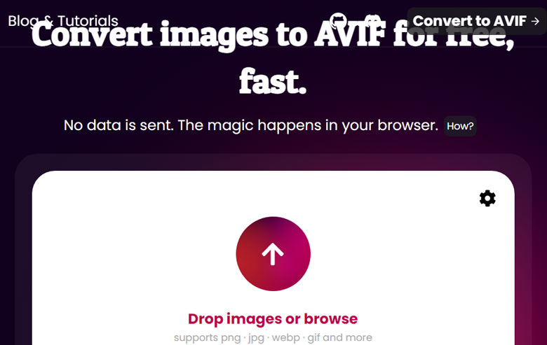 AVIF変換ツール「avif」