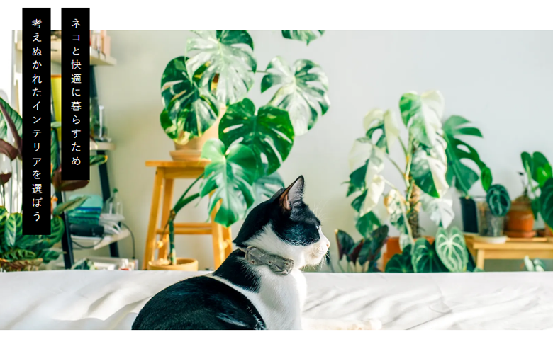 フル幅の背景画像と縦書きテキスト