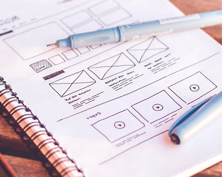 canvaでWEBサイトの構成