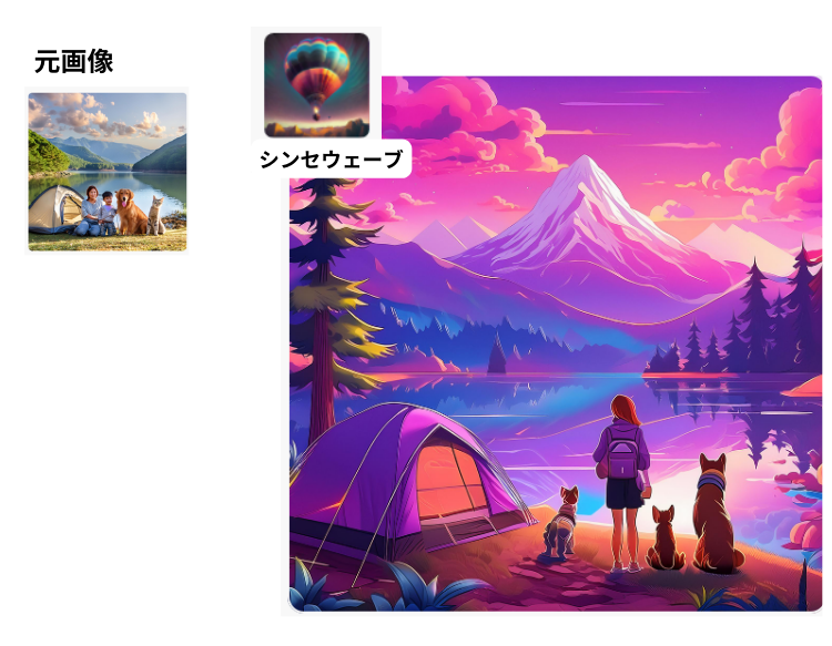 firefly参照シンセウェーブ